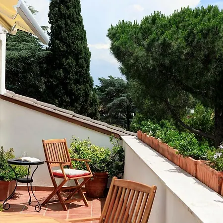 Le Di Andrea Piccolomini San Peter - Terrace Flat 아파트 로마